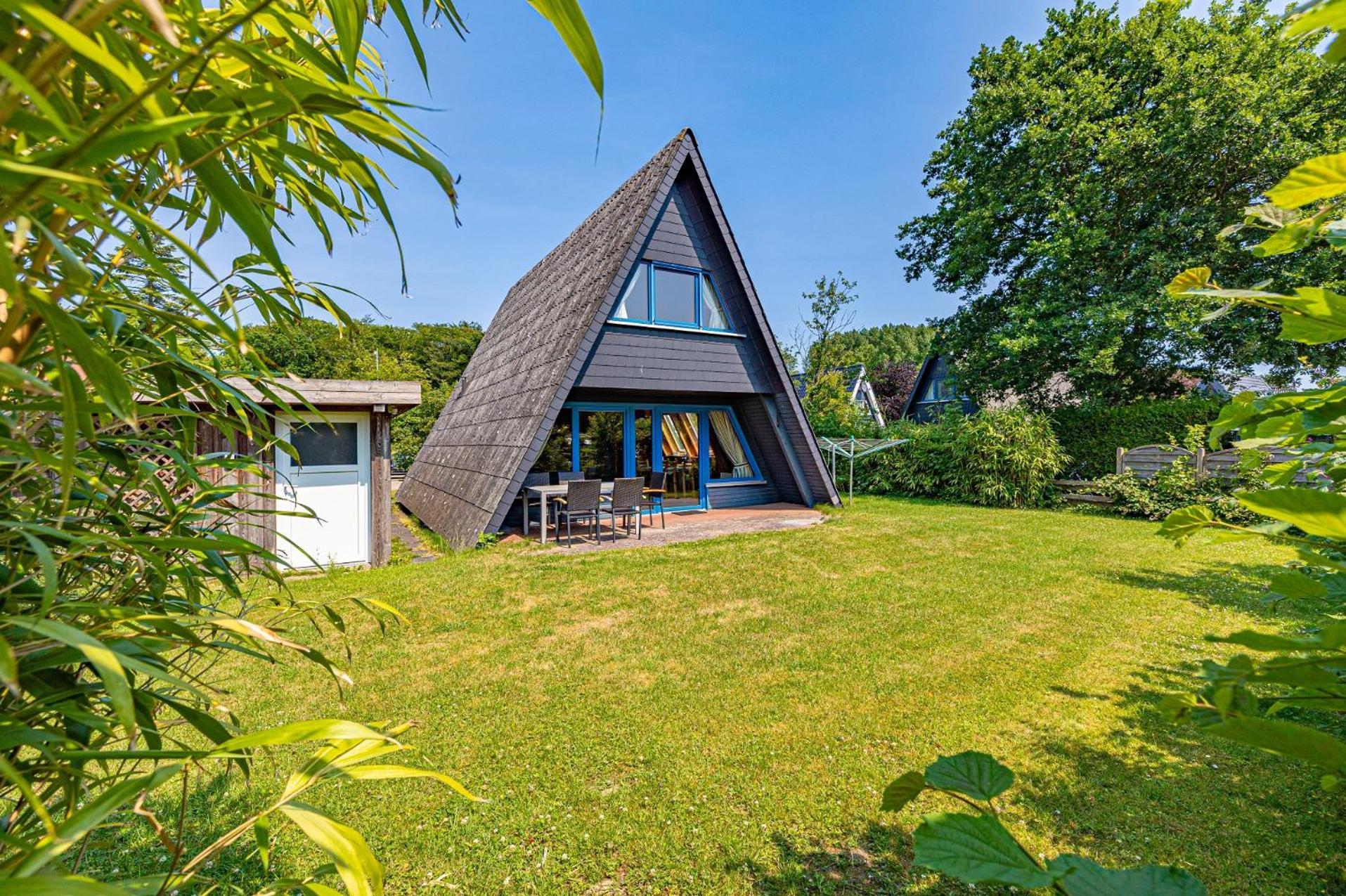 Luett Hus - Zeltdachhaus In Strandnaehe Damp Exterior foto