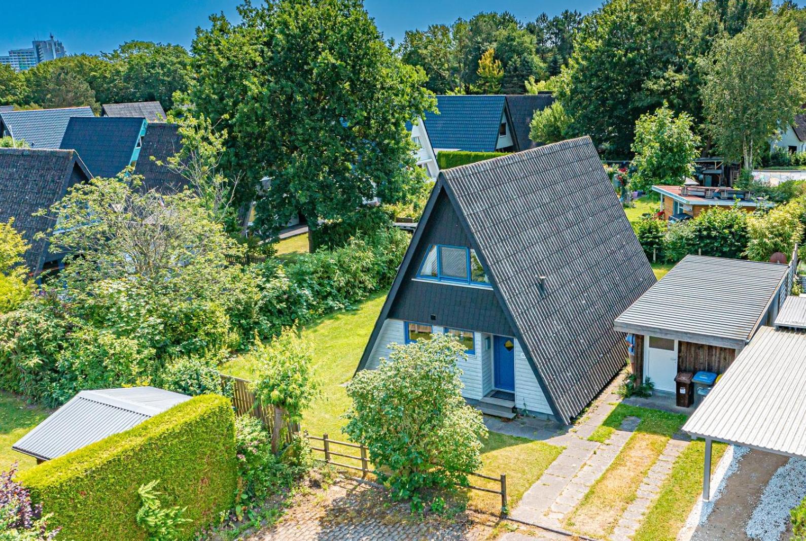 Luett Hus - Zeltdachhaus In Strandnaehe Damp Exterior foto
